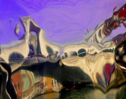 (Surrealist Landscapes) Venezia Rialto # 2, Limited edition 3 print - a Photographic Art Artowrk by Carlo D\'Orta